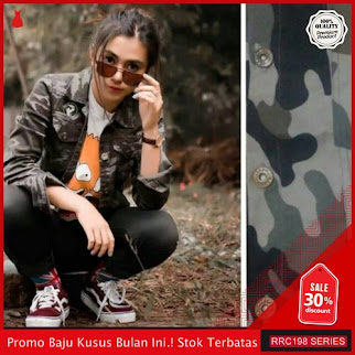 RRC198M46 Mono Terbaru Jaker Army Loreng Wanita Terbaru BMGShop