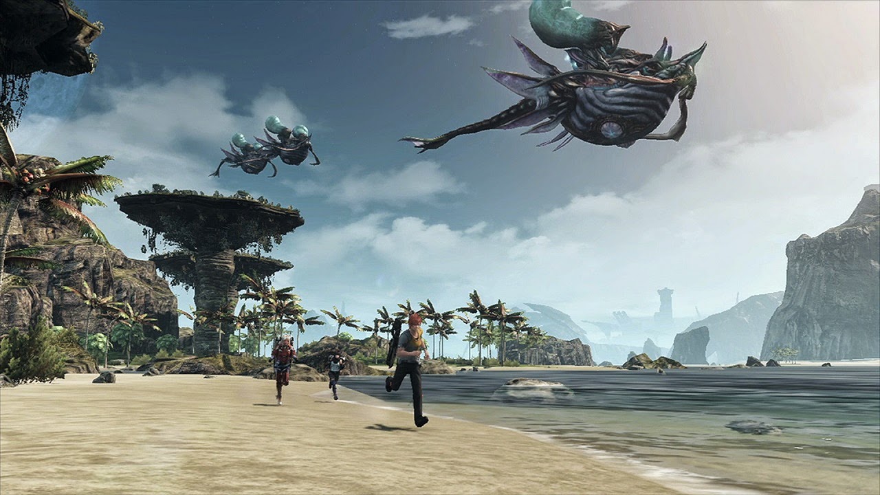Xenoblade X (Wii U) em disco permite baixar arquivos para acelerar