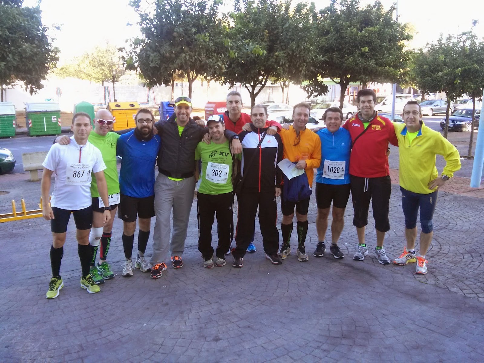 Grupo Atletismo ELITE SEVILLA: MEDIA MARATON DE DOS HERMANAS