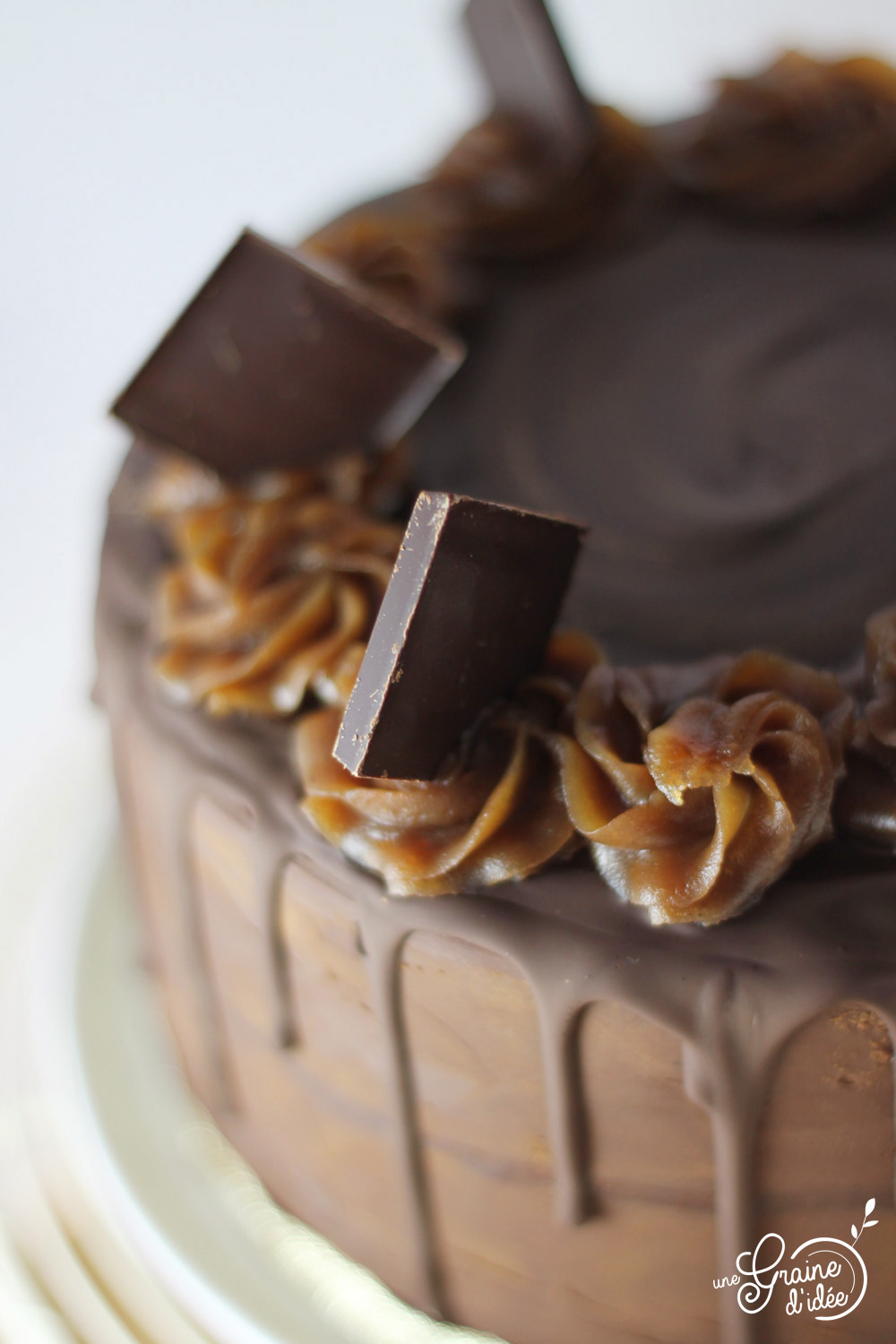 Layer Cake Chocolat Corsé et Crème de Marrons Une Graine Layer Cake Chocolat Corsé et Crème de Marrons Une Graine