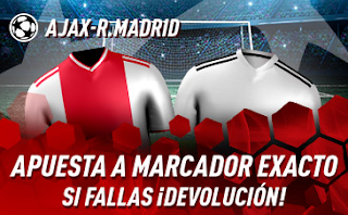 sportium Promo champions Ajax vs Real Madrid 13 febrero sportium Promo champions Ajax vs Real Madrid 13 febrero