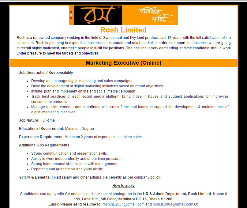 send cv online jobs