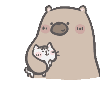 Mr. Bear and His Cutie Cat: In love