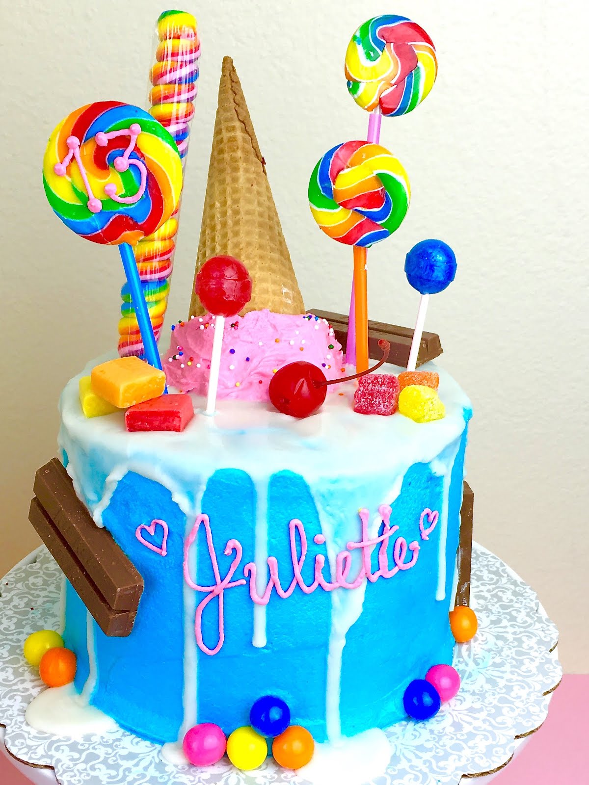 Candy Theme Cake