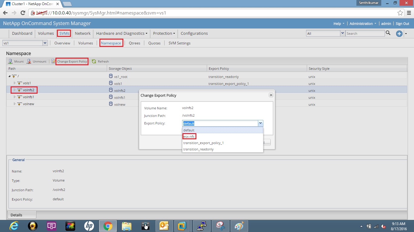 Remote Infrastructure Management Clustered Data Ontap 9 NFS and iSCSI