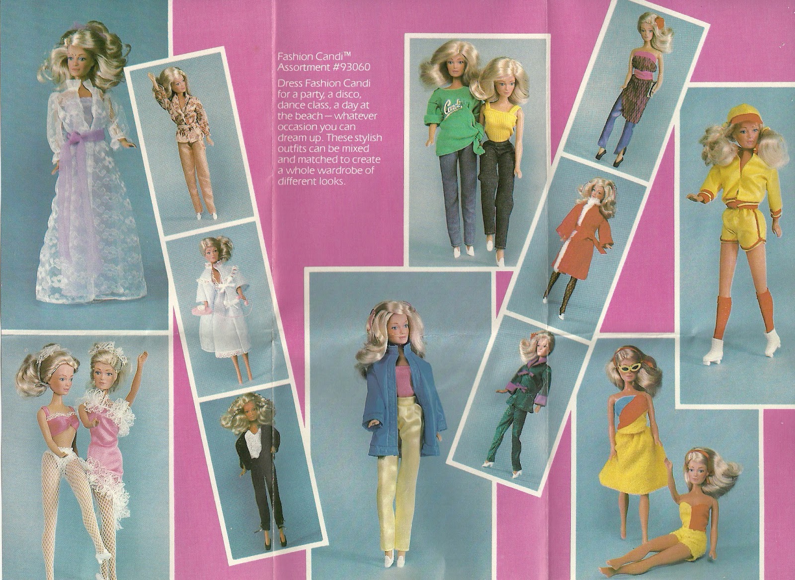 Toy Mego Fashion Candy Doll Booklet Instructions