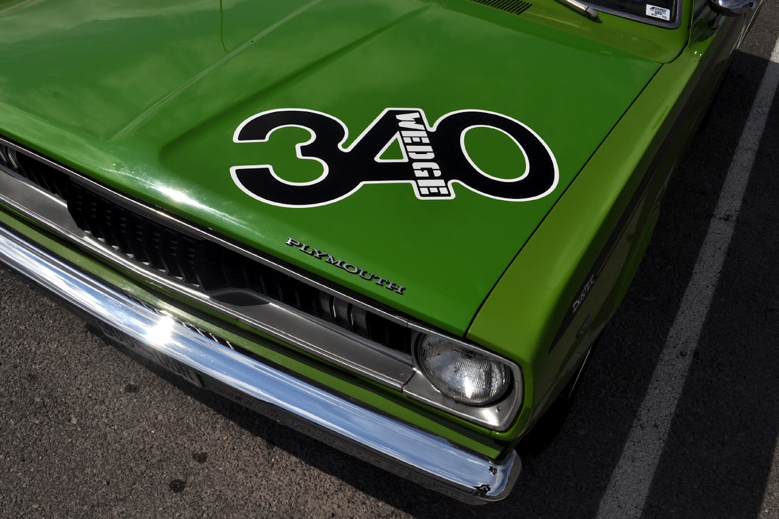 Just A Car Guy 340 Wedge, the biggest and last factory engine call out