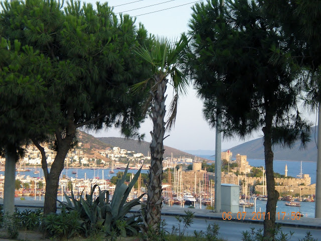 Turcja, Bodrum, Zamek Bodrum panorama miasta