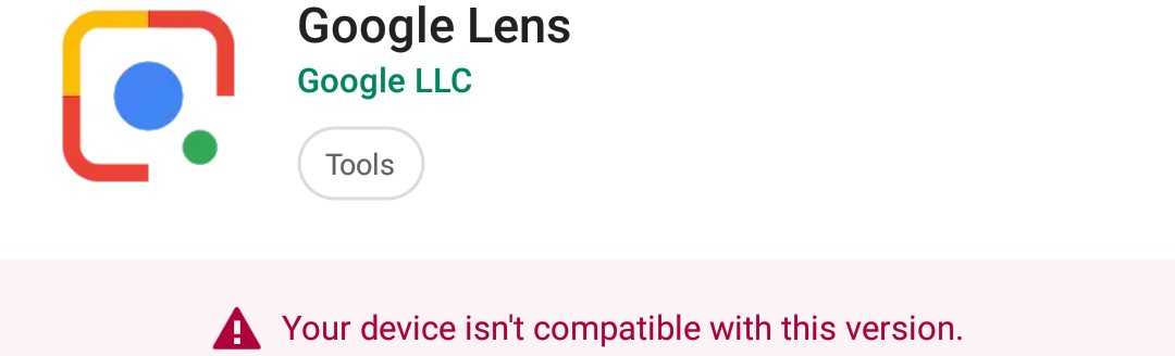 Google Lens app 2018