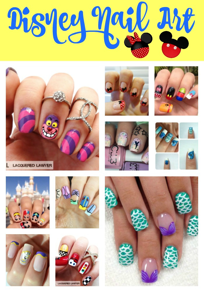 Disney Nail Art Building Our Story