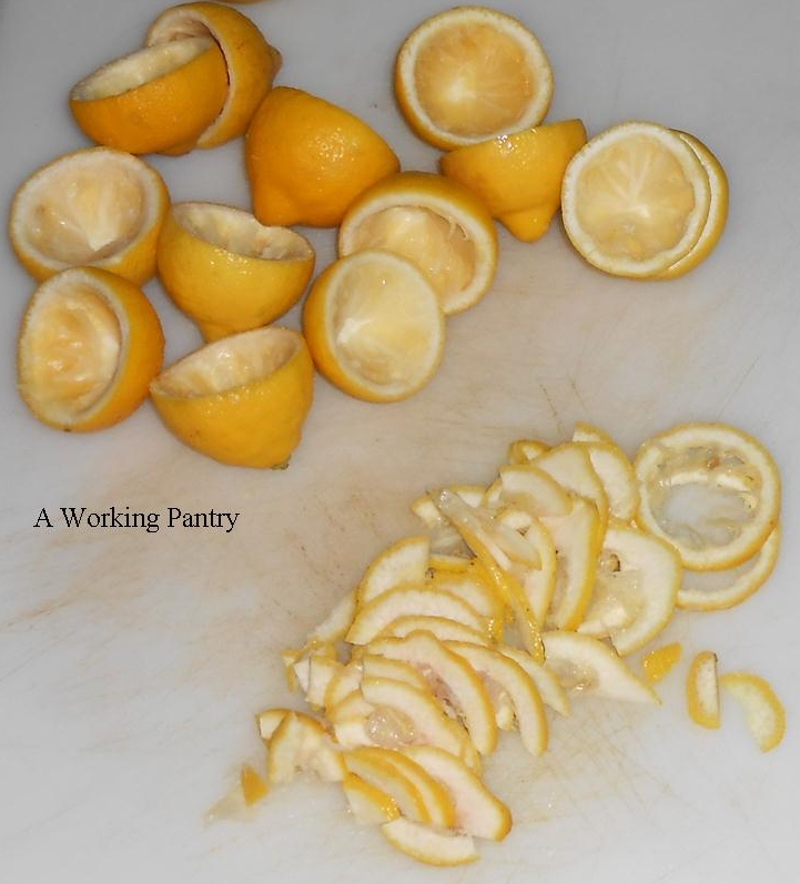 A Working Pantry Making Lemon Extract and Lemon Zest
