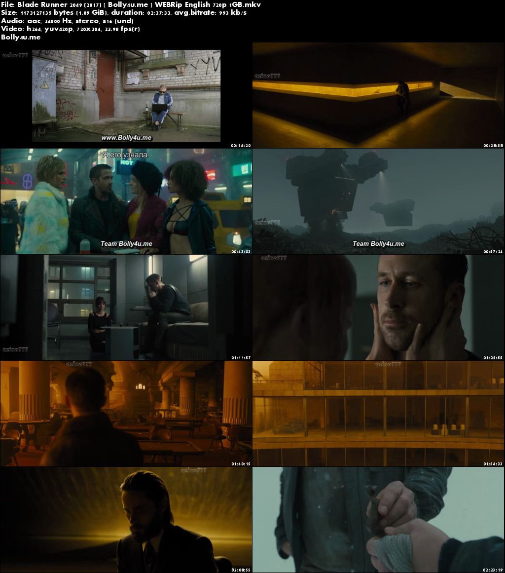 Blade Runner 2049 (2017) WEBRip Full English Movie Download 720p Blade Runner 2049 (2017) WEBRip Full English Movie Download 720p