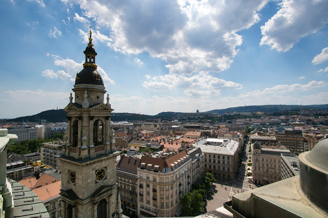 Panorama dalla Basilica di Santo Stefano-Budapest