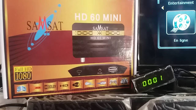 Installer IPTV sur Samsat mini 60 hd