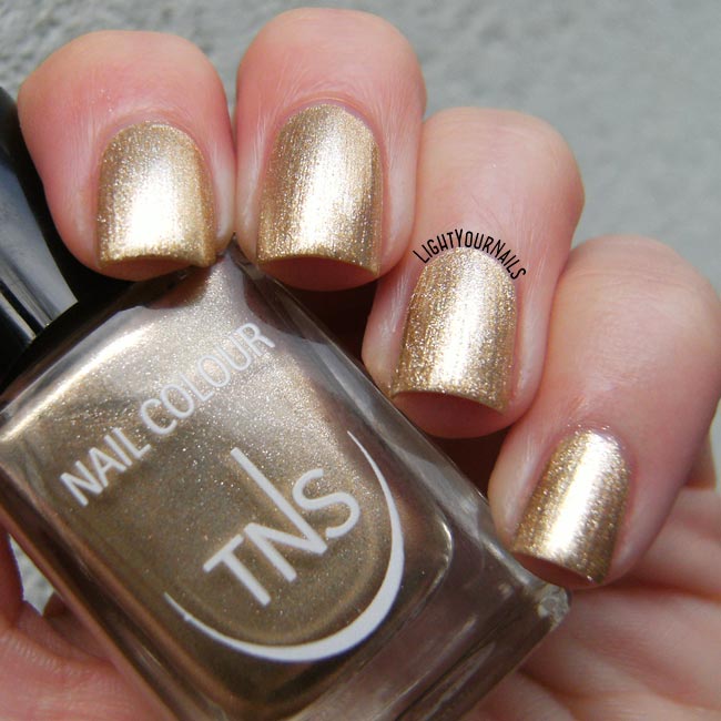 Smalto oro TNS Atomic 79 gold nail polish