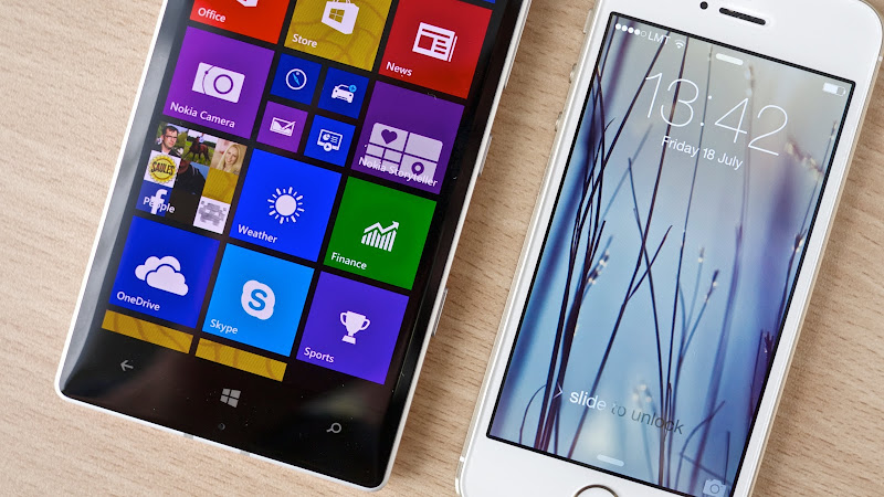Nokia Lumia 930 vs iPhone 5S
