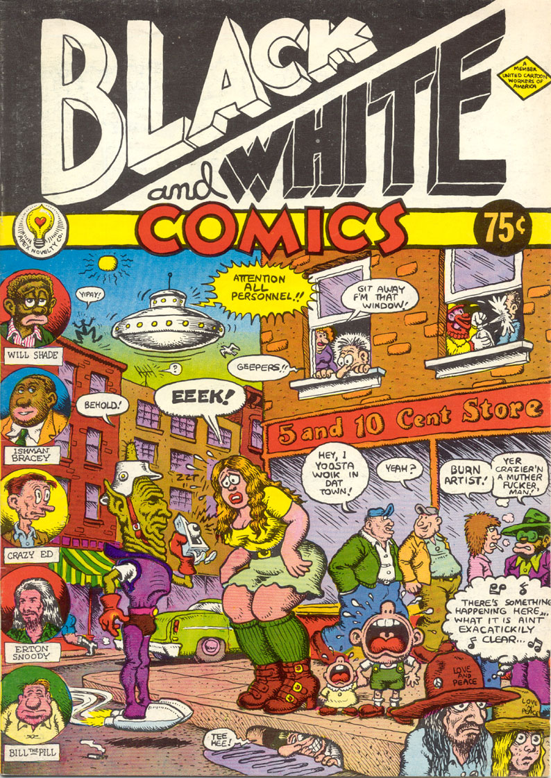 Comic Covers Black and White Comics