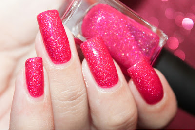 Swatch of the nail polish "Shocked" by Picture Polish