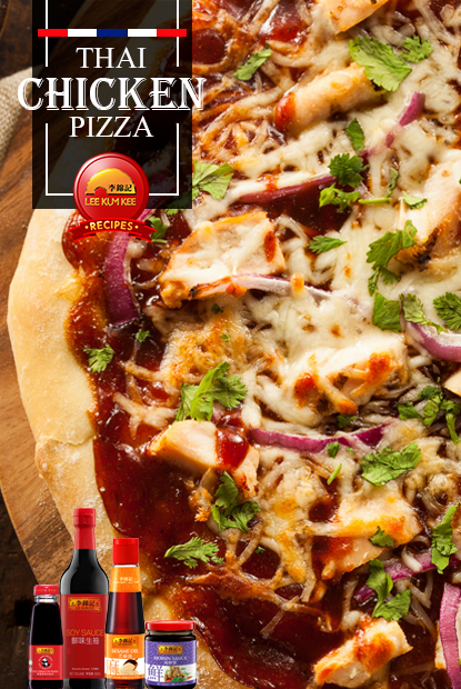 Thai Chicken Pizza Recipe Thai Chicken Pizza Recipe