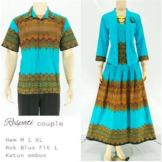 model baju batik sarimbit pasangan muslim model baju batik sarimbit pasangan muslim