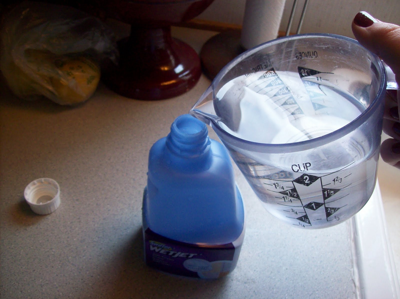 Chrystal's Corner: Making my Swiffer WetJet more cost effective