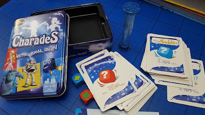 Disney Charades box contents from Esdevium Games (review)
