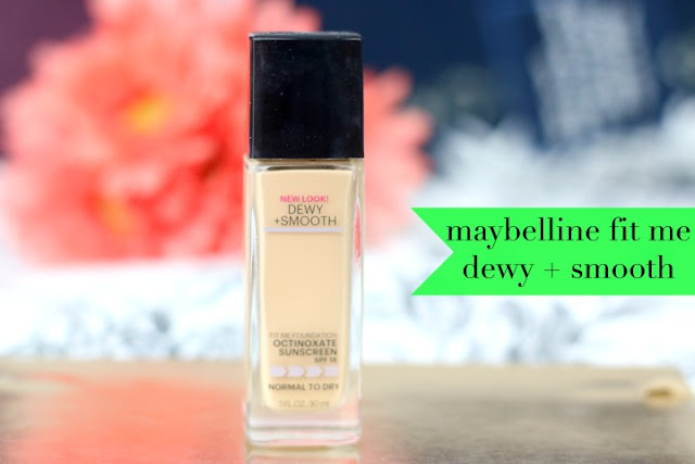 Maybelline Fit Me Dewy+Smooth foundation review