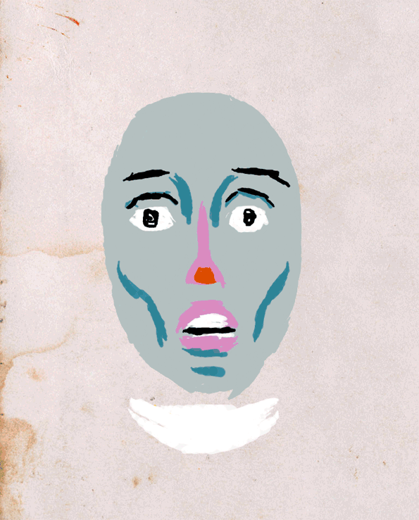 Blah blah blah The Shining finger painting