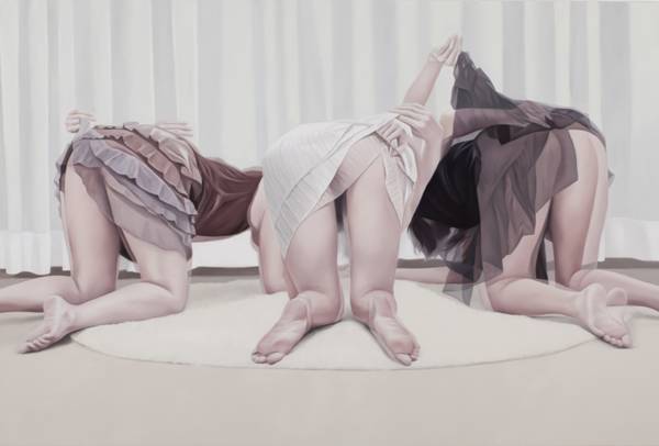 Ho Ryon Lee. Overlapping Images. Pintura | Painting