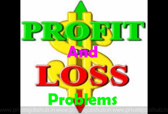 Profit And Loss Problems