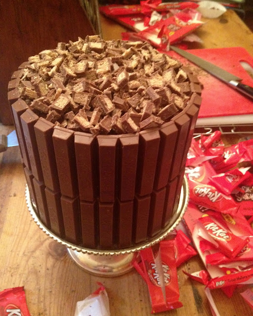 healthy diet breakfast recipes The Ultimate Kit Kat Birthday Cake Featuring My Favorite