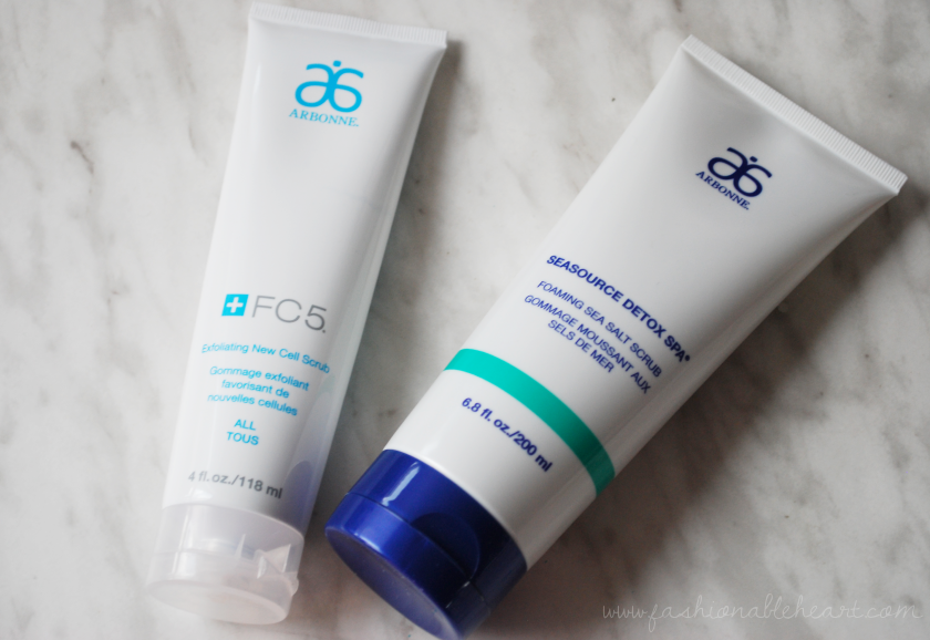 bbloggers, bbloggersca, canadian beauty bloggers, arbonne, skincare, exfoliating new cell scrub, foaming sea salt, winter, dry skin, review, seasource detox spa