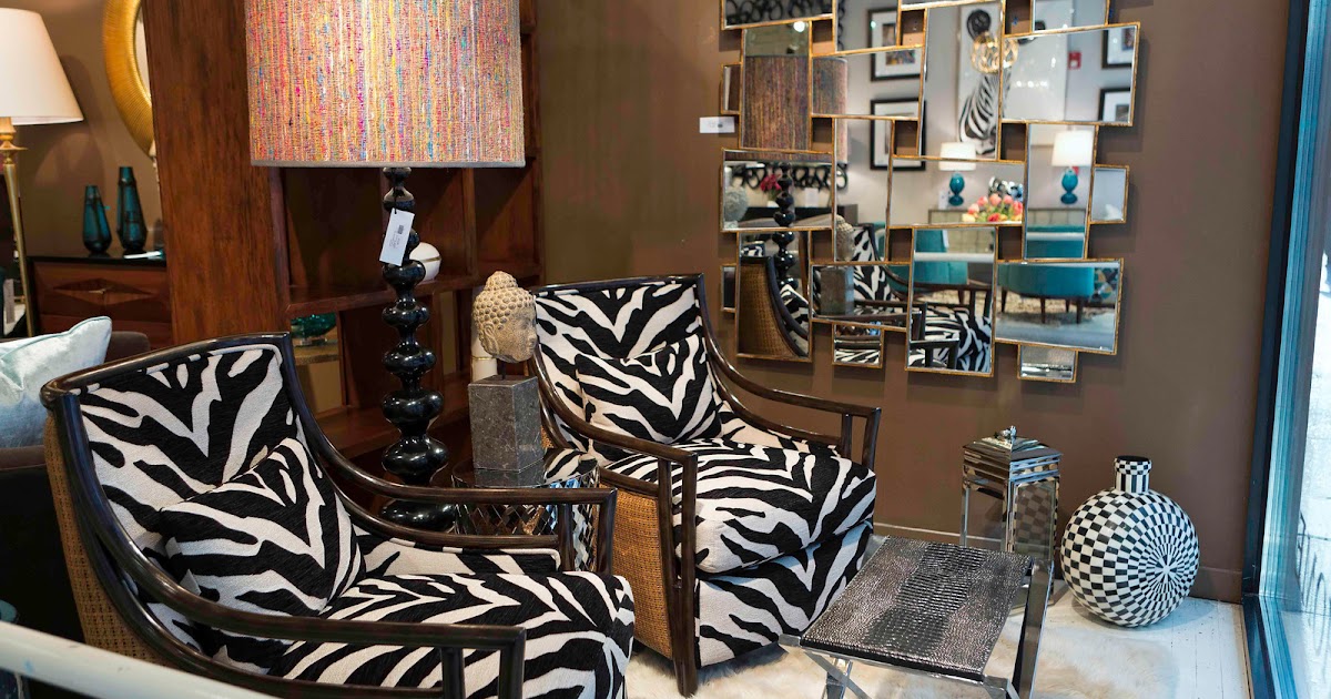 Live With What You Love The Amazing Pattern, Zebra Print Saucer Chair