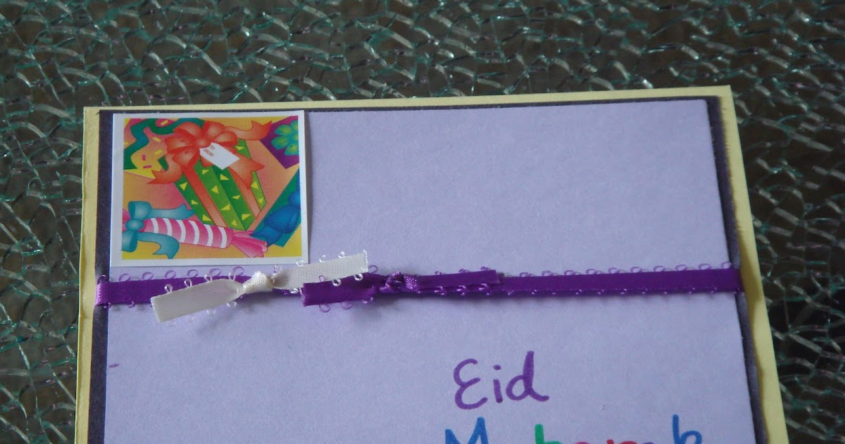 crafting fun with hamna eid cards