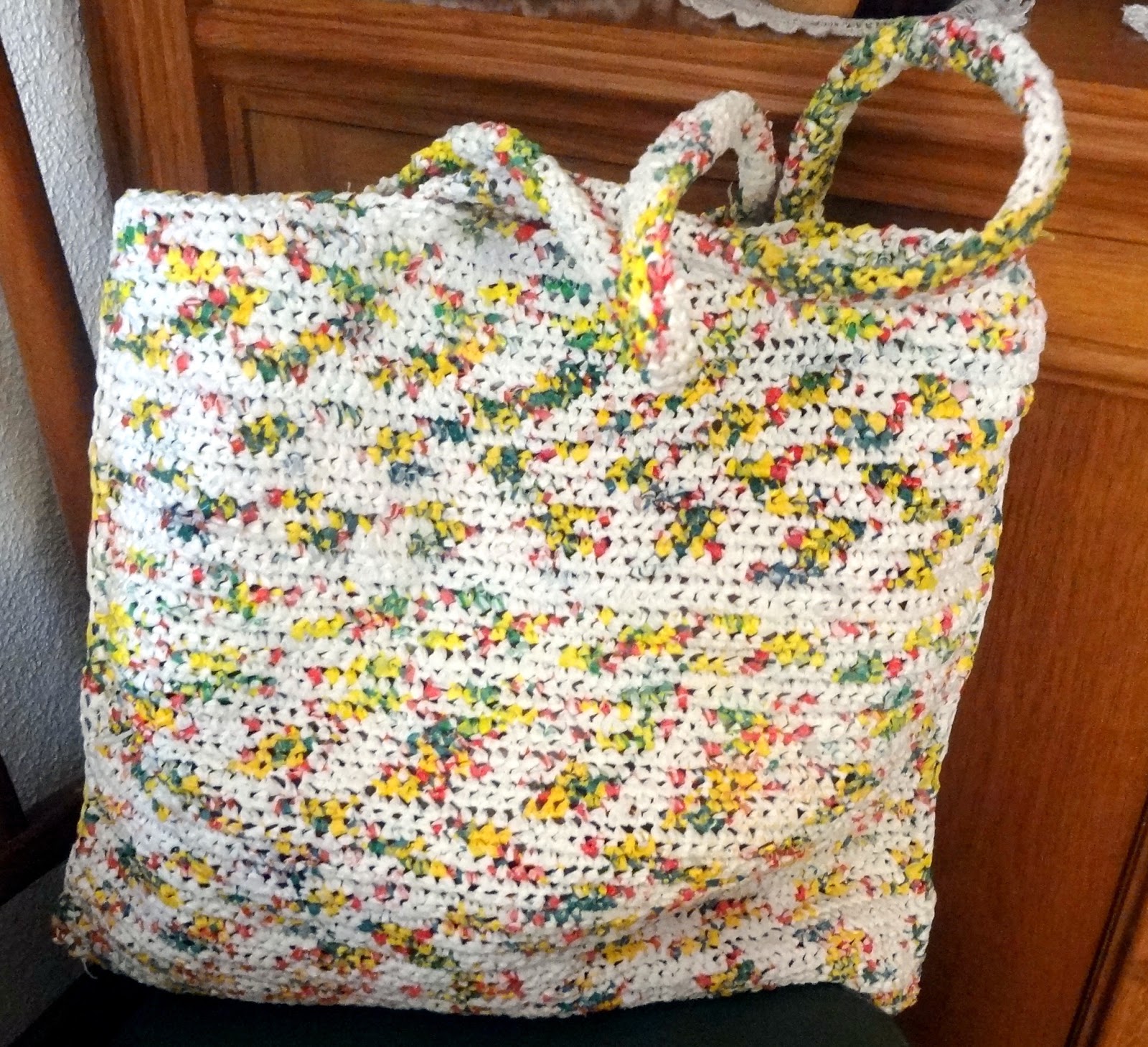 Bordados, ganchillo y punto BOLSO DE