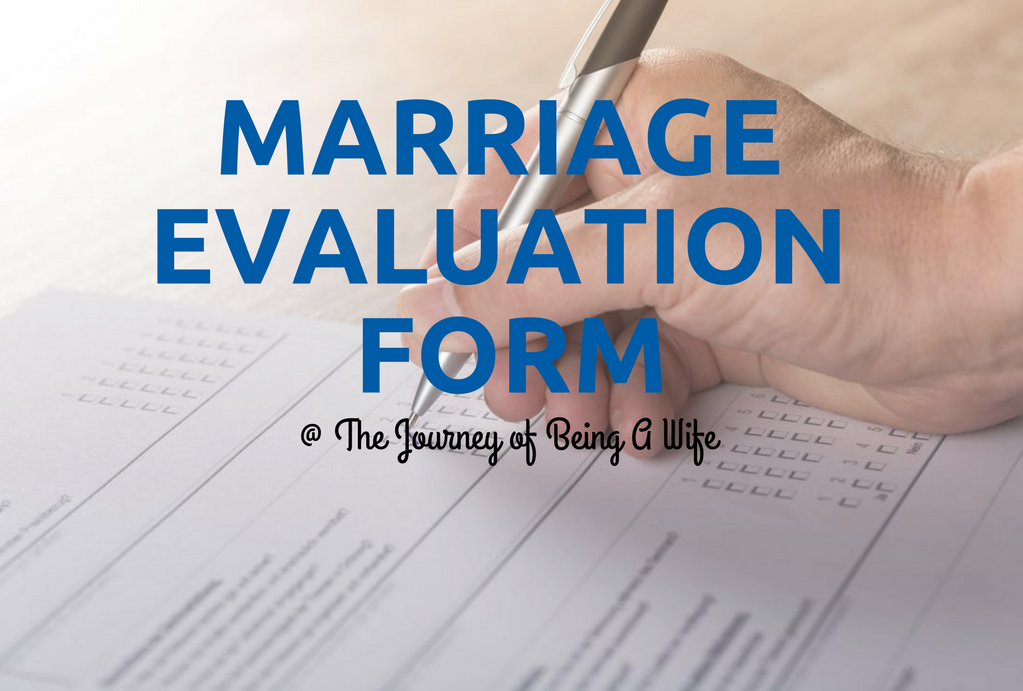 marriage evaluation Without his help man and woman cannot achieve the union of their lives for which god created them in the beginning, catechism of the catholic church, 1608. marriage evaluation Without his help man and woman cannot achieve the union of their lives for which god created them in the beginning, catechism of the catholic church, 1608.