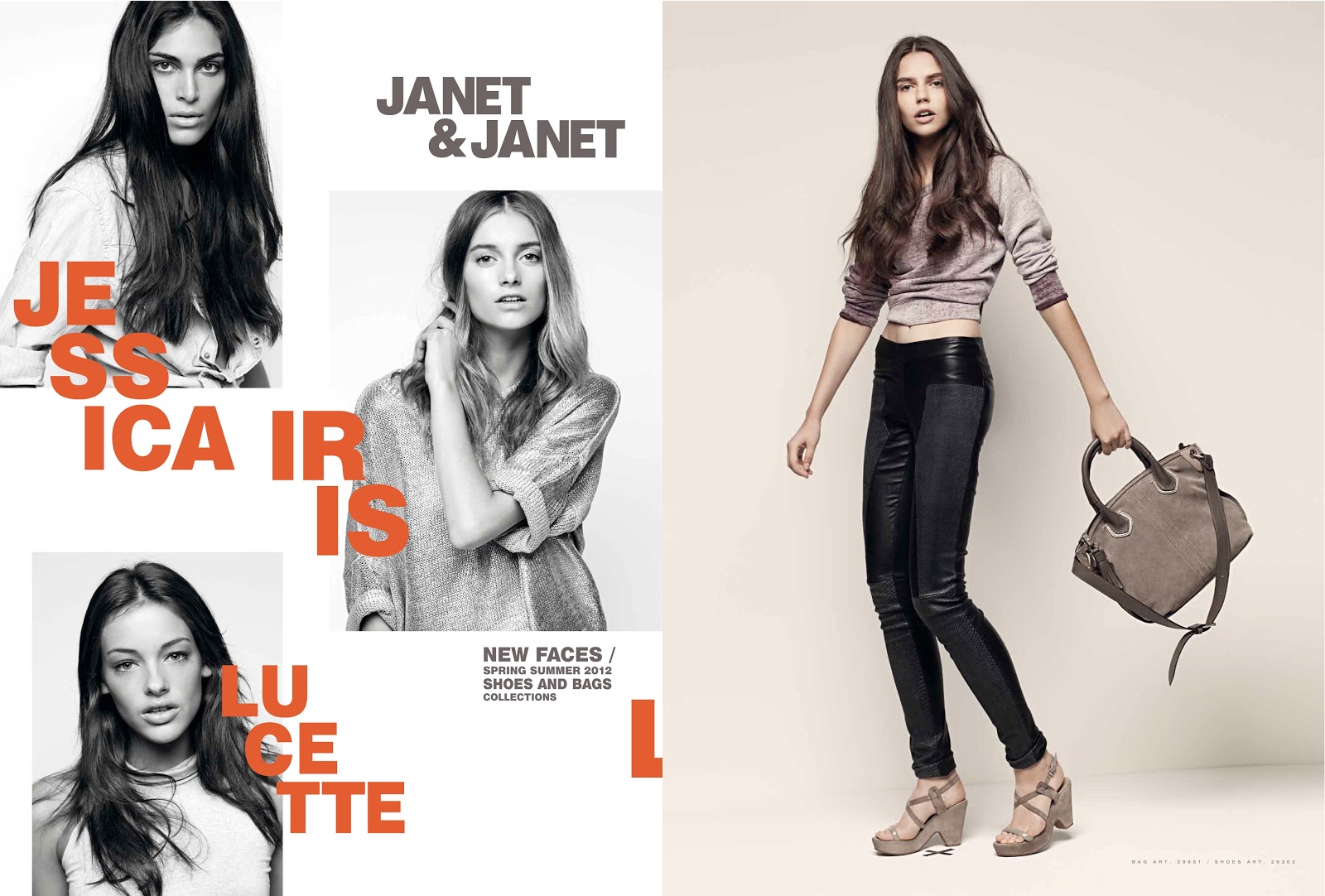 Model Plus Milan: Ditta, Jessica and Sasha for Janet&Janet campaign by ...