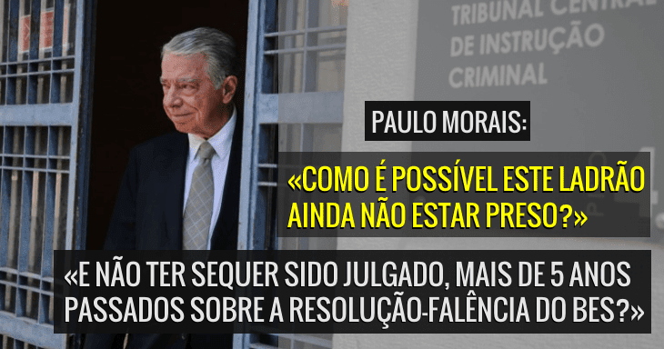 «Como é possível este ladrão ainda não estar preso?»