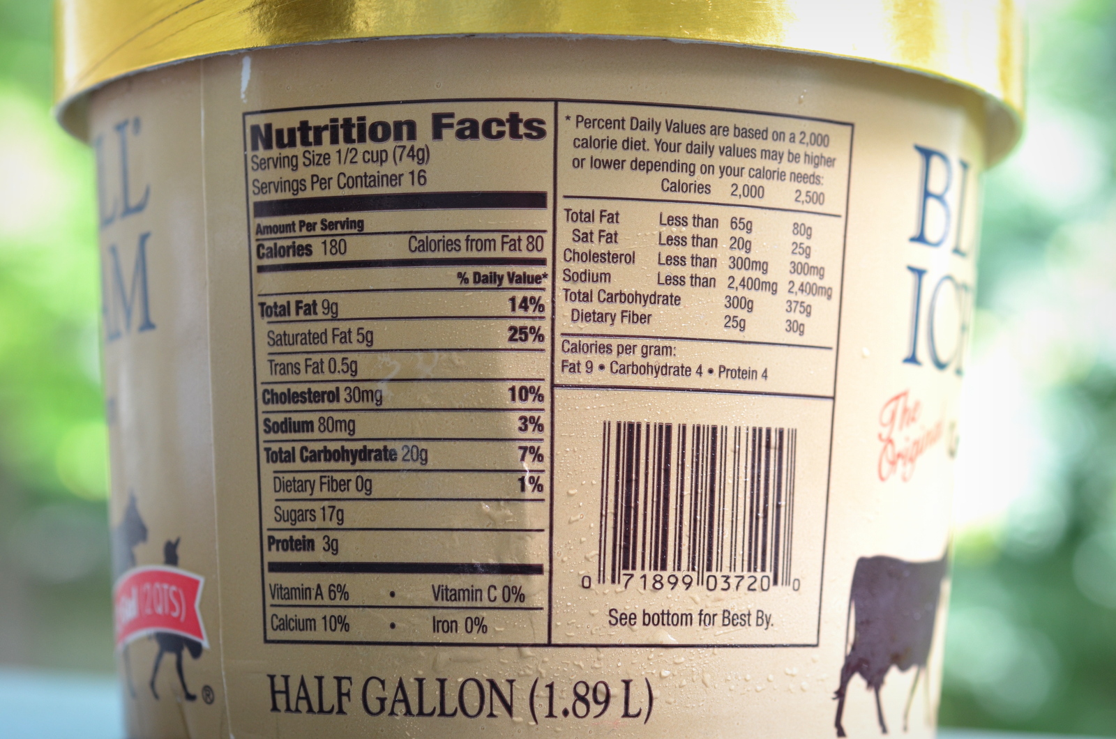 food and ice cream recipes REVIEW Blue Bell Cookies 'n Cream