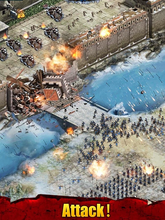 Permainan Android Terbaru Clash Of Kings mirip Clash of Clans