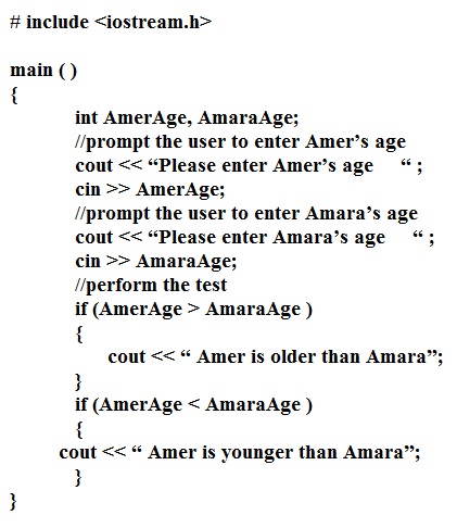 IF Sample Program 1 | introduction to programming