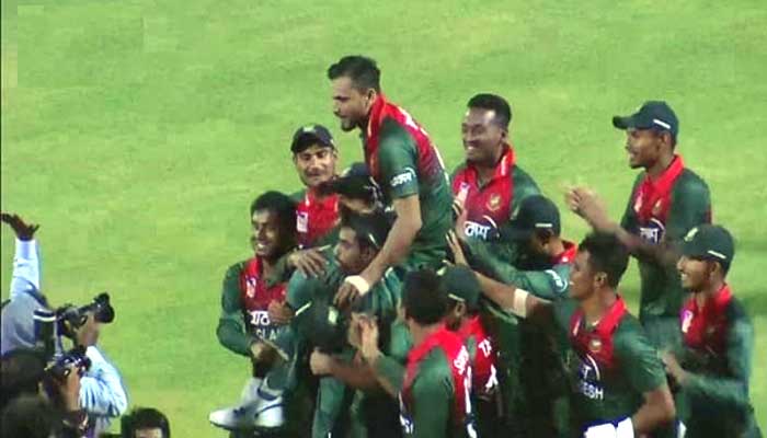 Mashrafe dismisses Zimbabwe whitewash জিম্বাবুয়েকে হোয়াইটওয়াশ করেই বিদায় নিলেন মাশরাফী