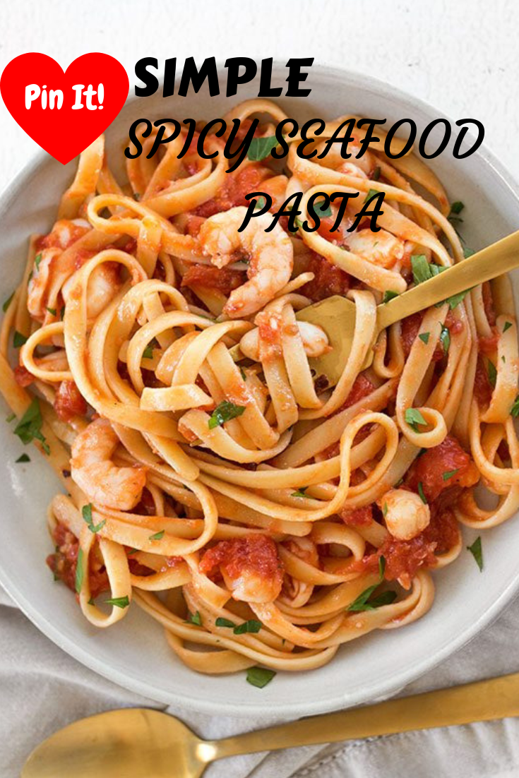 Simple Spicy Seafood Pasta Nabila Kitchen