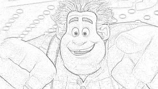 Ralph Breaks the Internet coloring pages coloring.filminspector.com