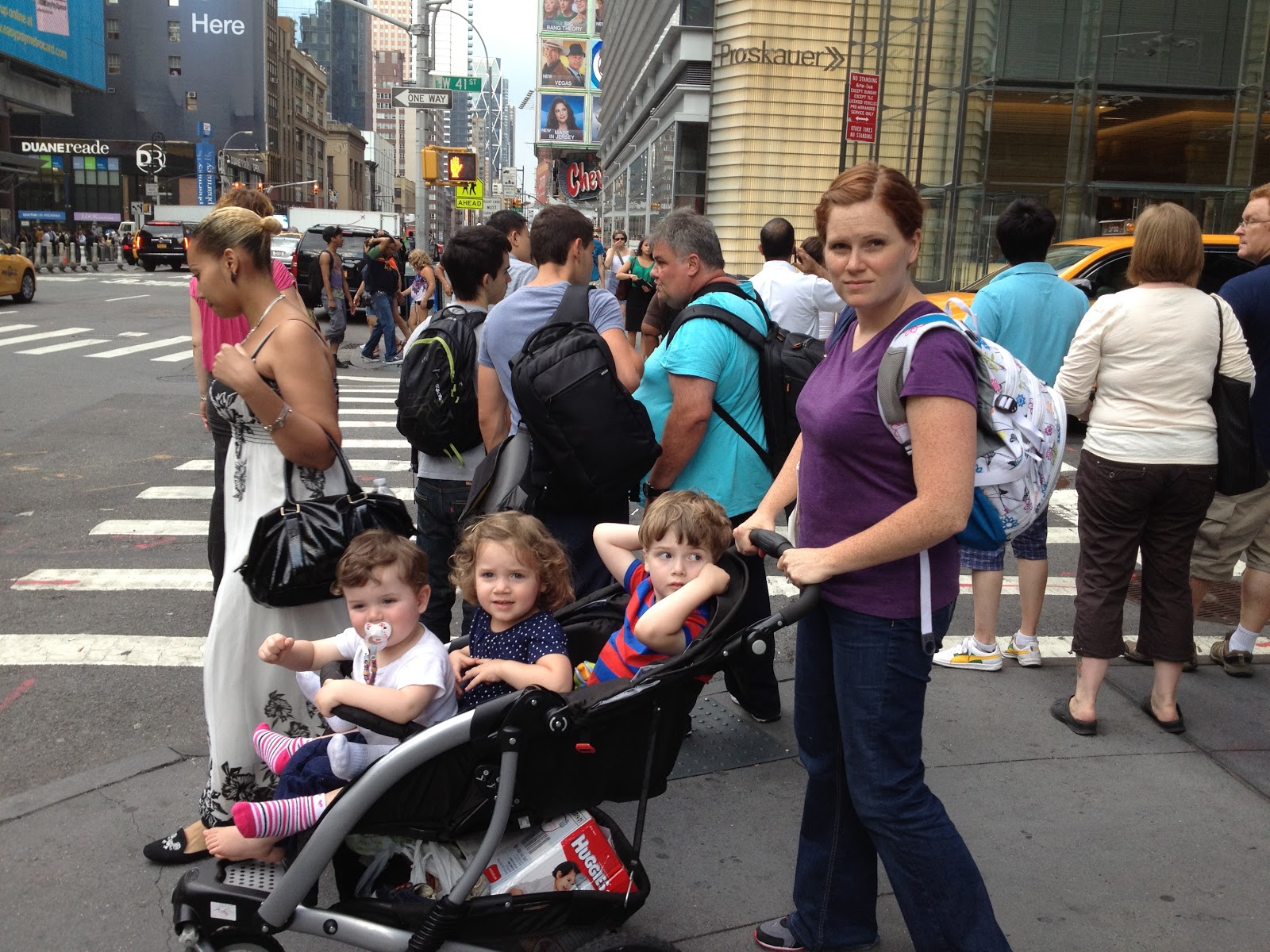 This is What a Diaper Run Looks Like... STEPPER was here