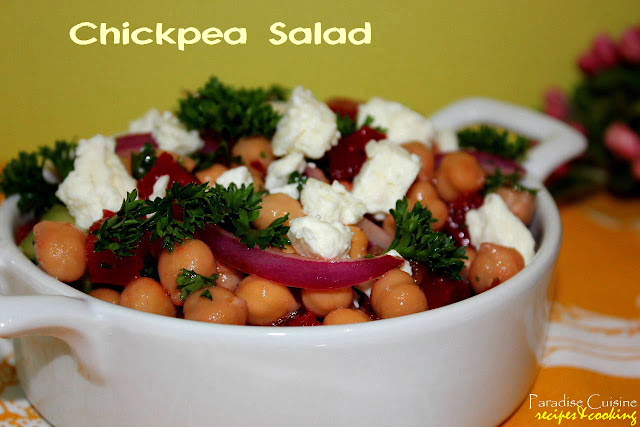 Chickpea Salad / Salata de naut