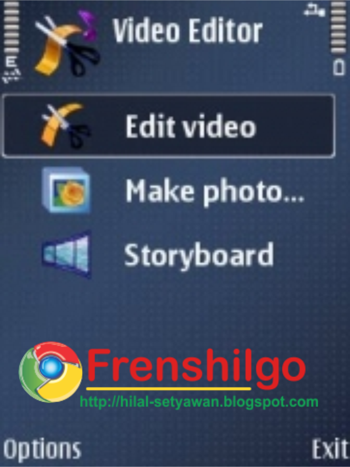Aplikasi Edit Video S60v3 S60v5 (Total Video Editor) Frenshilgo