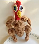 http://www.ravelry.com/patterns/library/roast-turkey-doll