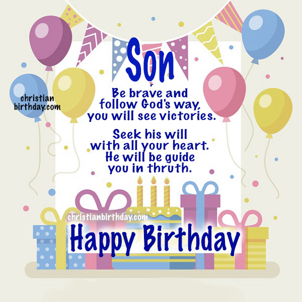 Christian Birthday Cards & Wishes