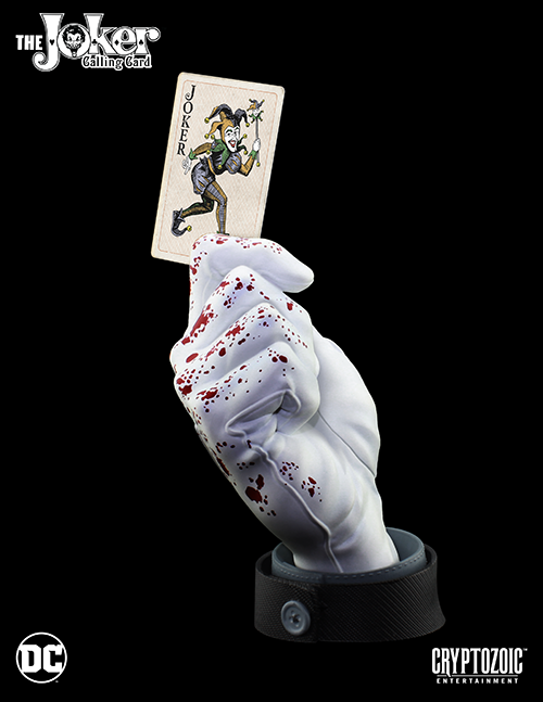 The Blot Says... SDCC 2017 Exclusive DC’s The Joker Calling Card “Bloody Noir” Edition Statue